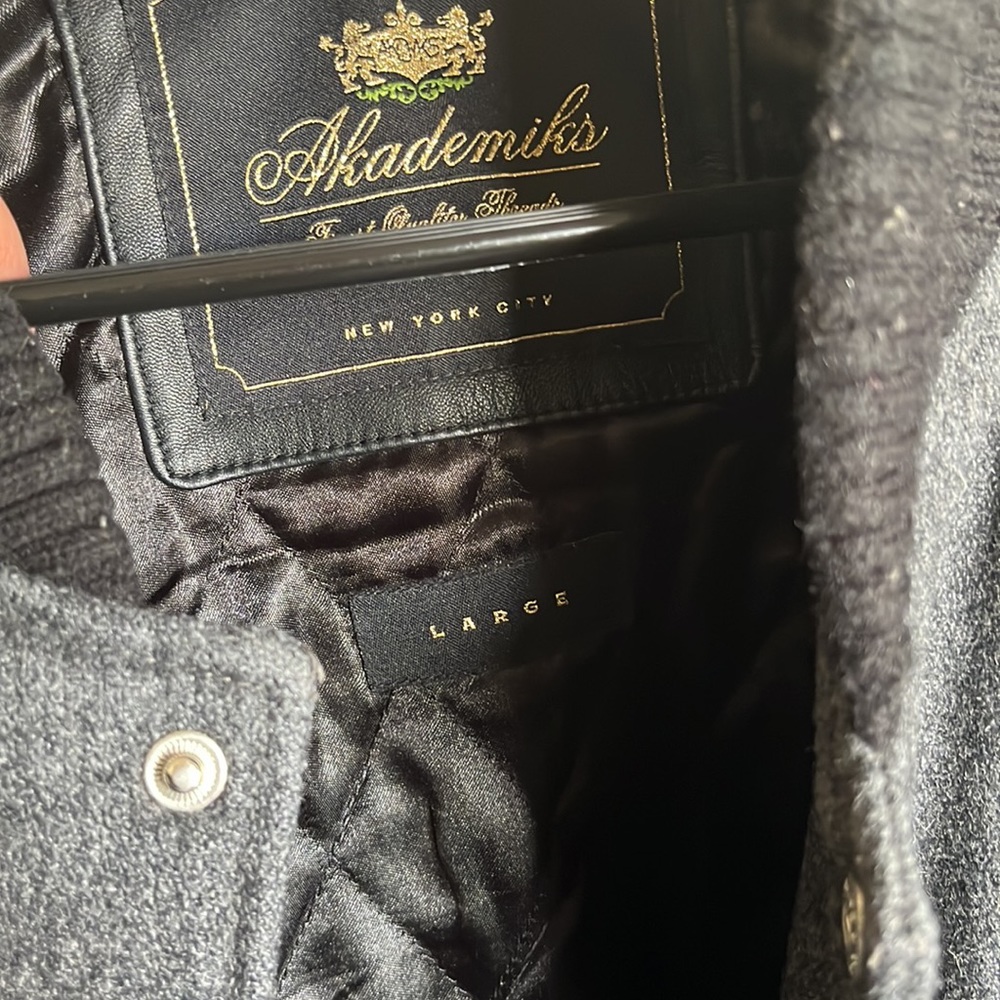 Vintage Akademiks Letterman Jacket - Picture 6 of 12